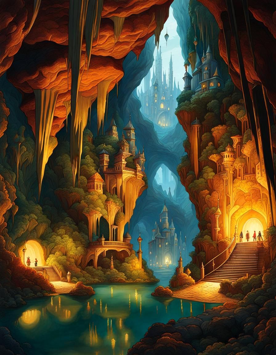 The hidden city  by @Manu