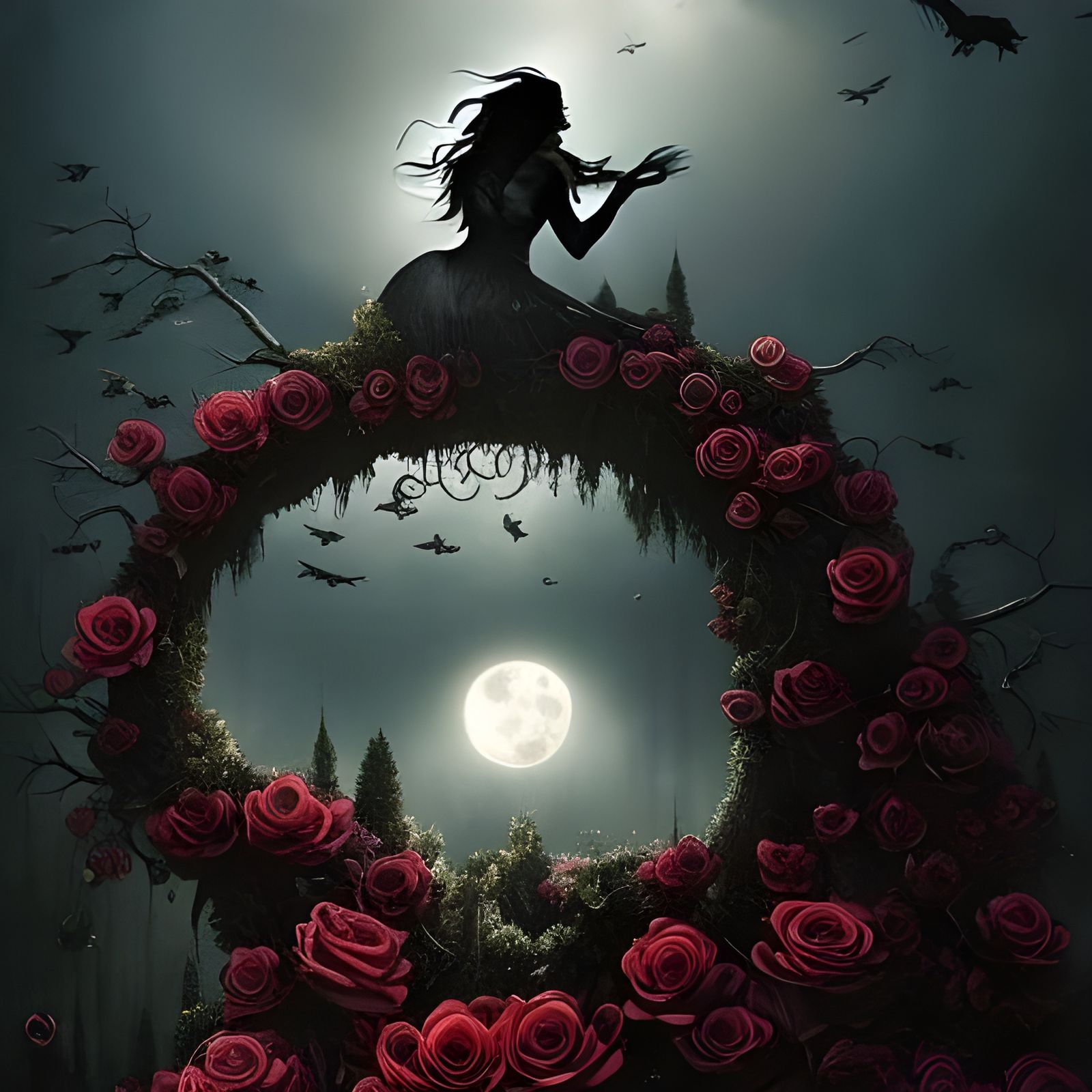 The Hag On Her Perch.