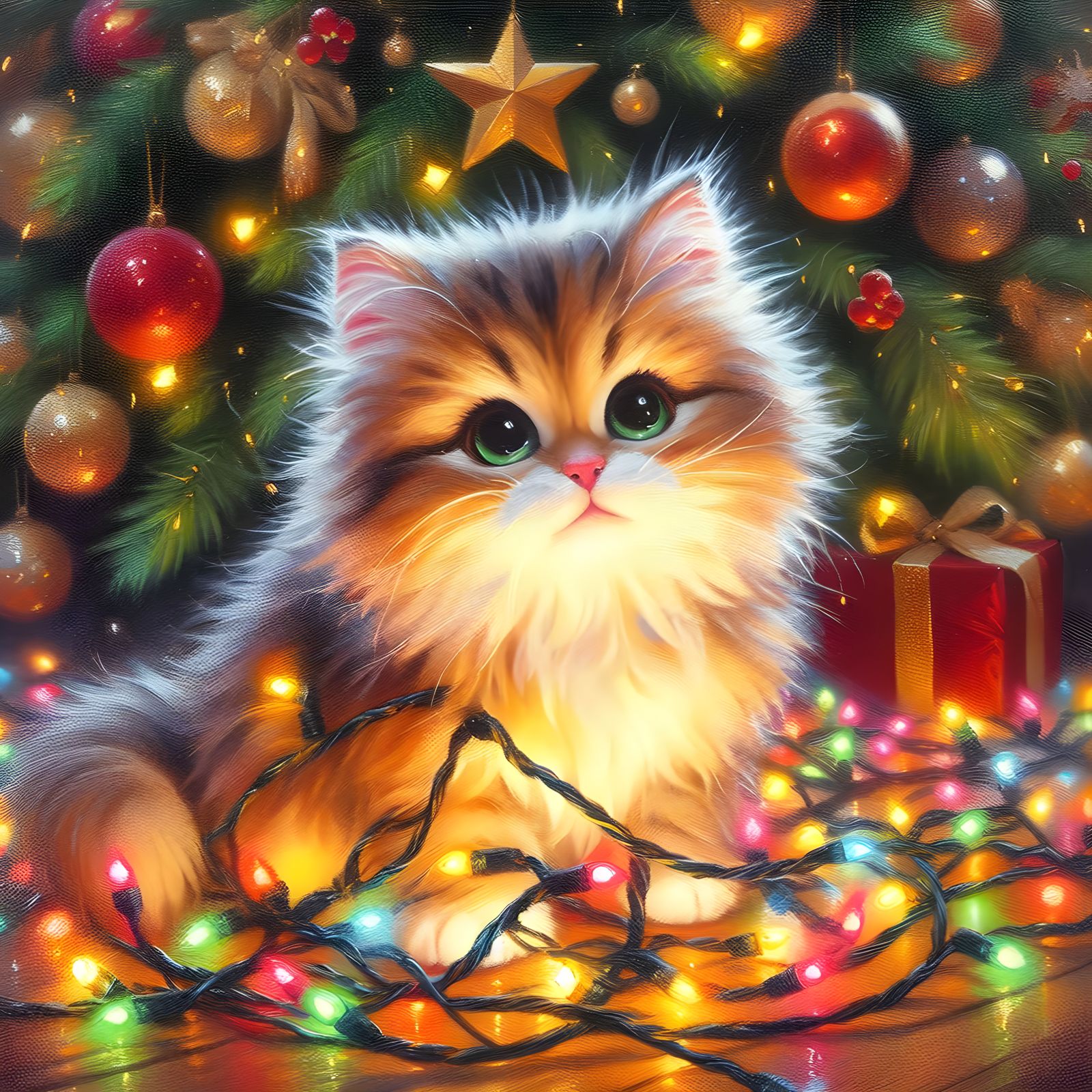 Christmas Cat #3