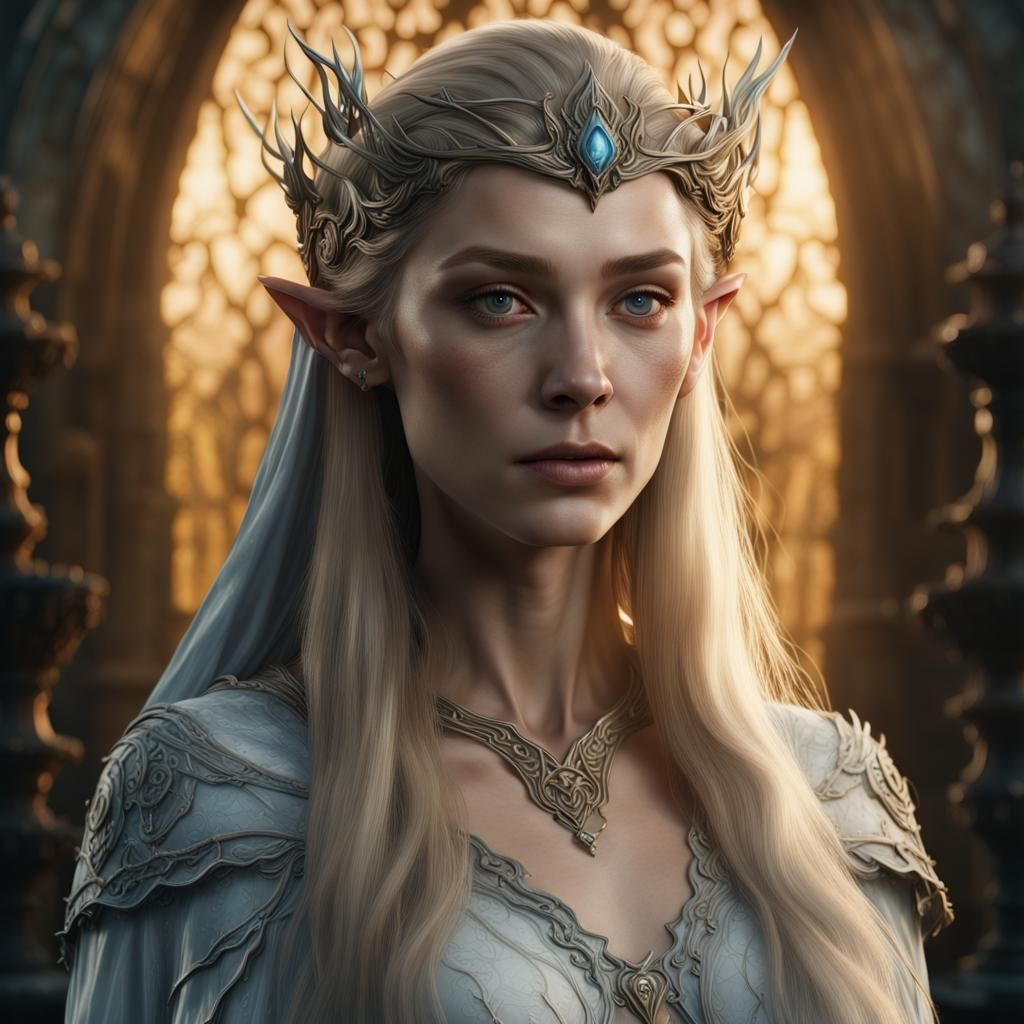 The Elven Queen  by @Sharoja
