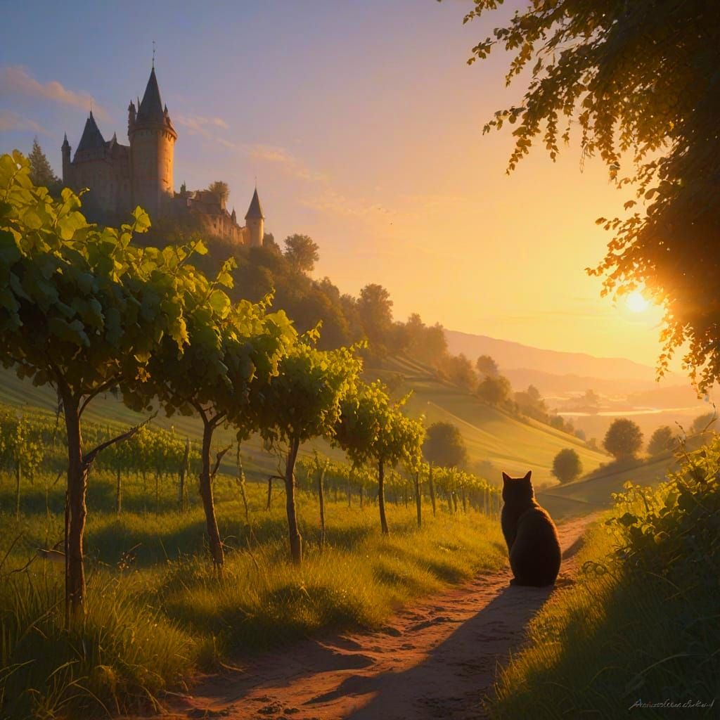 Alsatian Sunrise  by @Babel