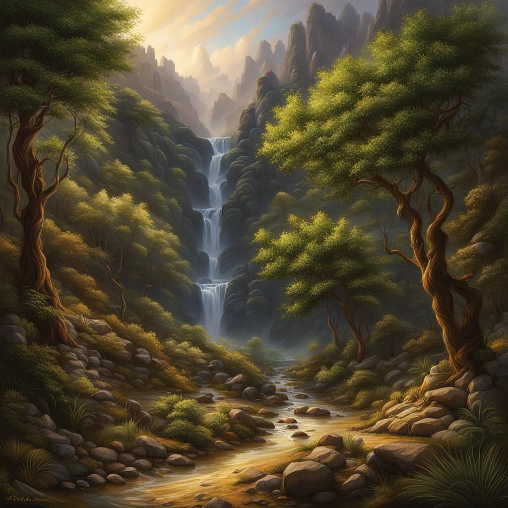 Grand Rabbi of Lelov, 1704: Detailed Matte Painting