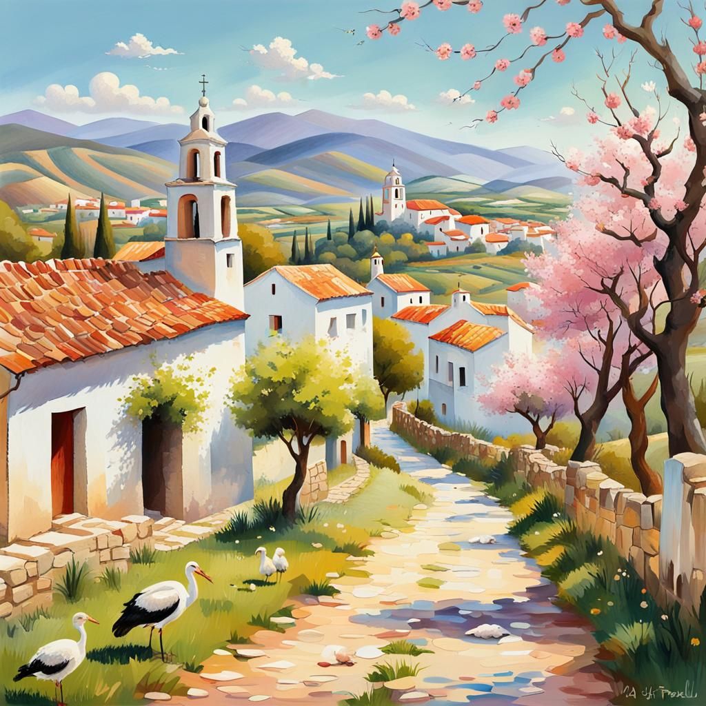 Primavera no sul da europa