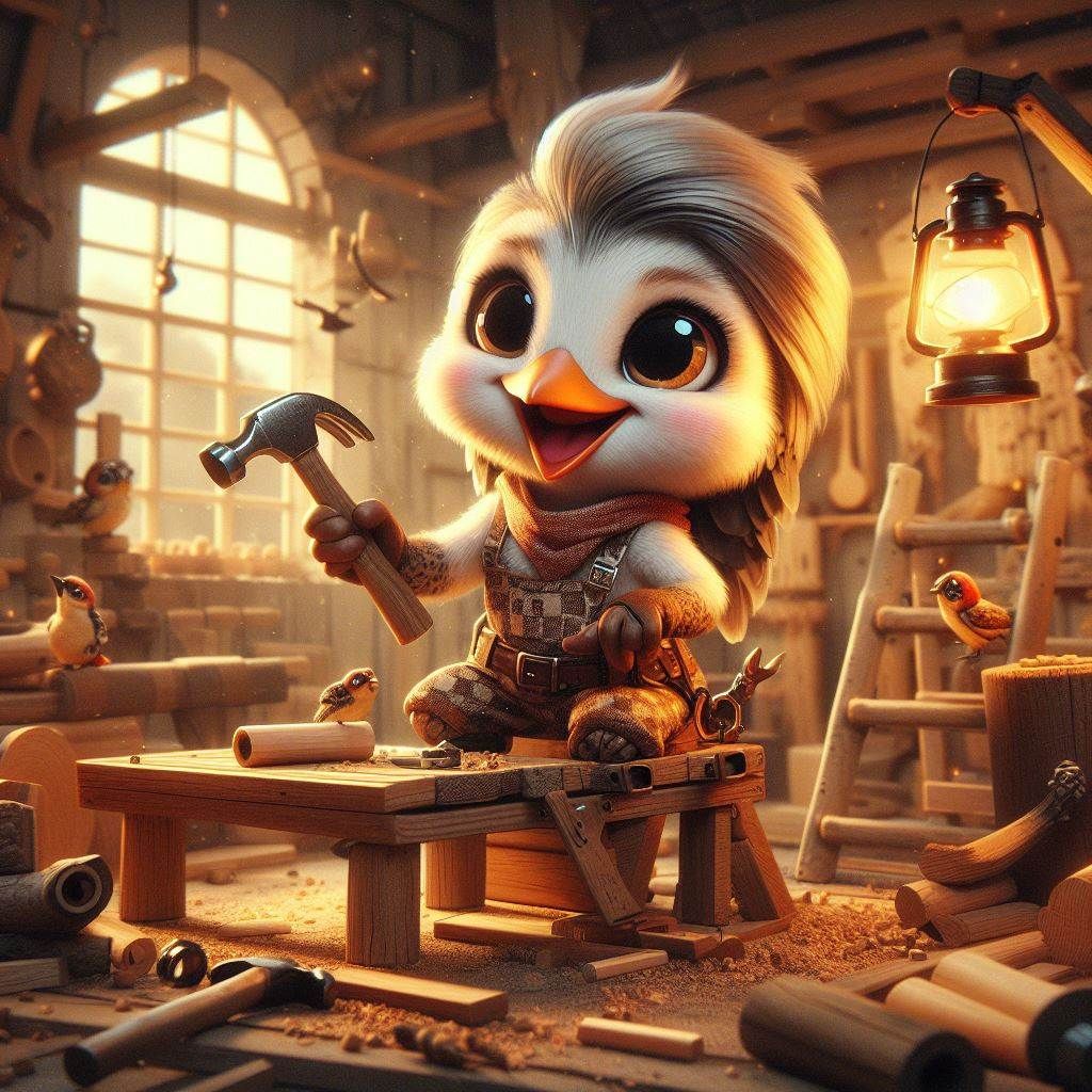 The Forest Series: Sophyra picus the Carpenter