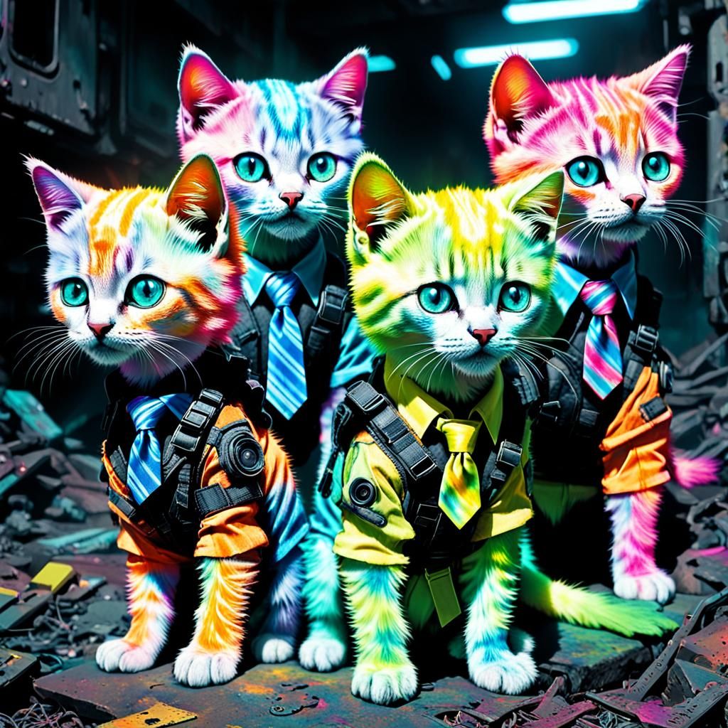 Tactical Rainbow Kitten Mod Squad