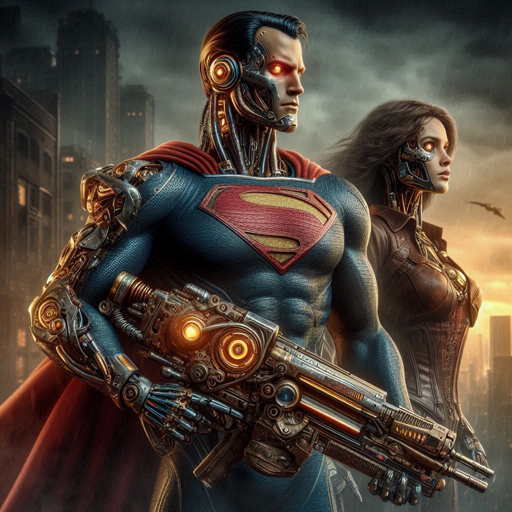 Cyborg Superman and Lois