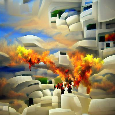 we don't want to set the sky on fire concept art ambient occ...