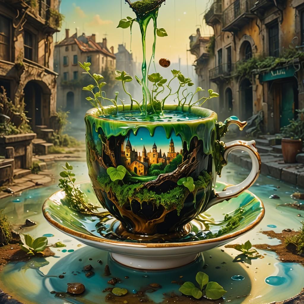 Teacup Scenery 3