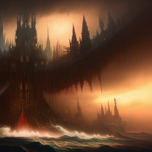 It was a dark and stormy night