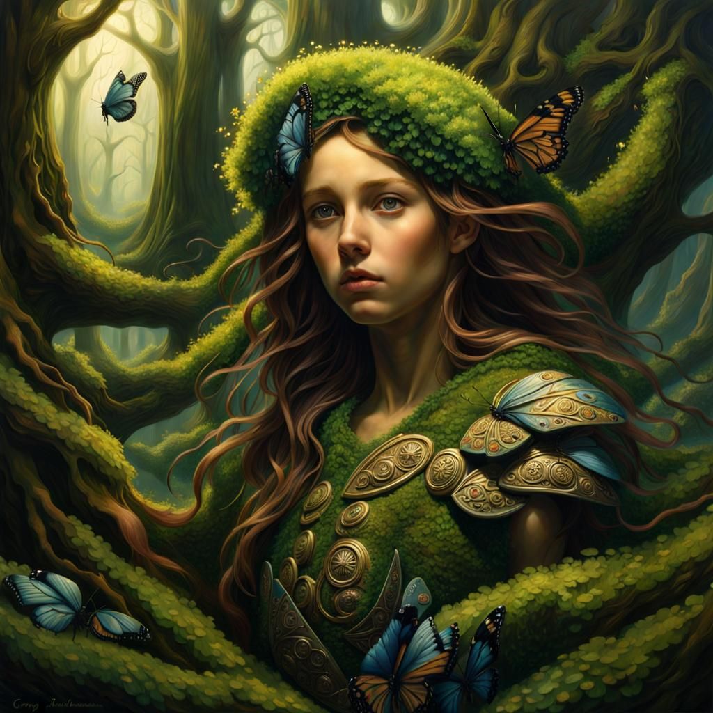 Dryad - AI Generated Artwork - NightCafe Creator