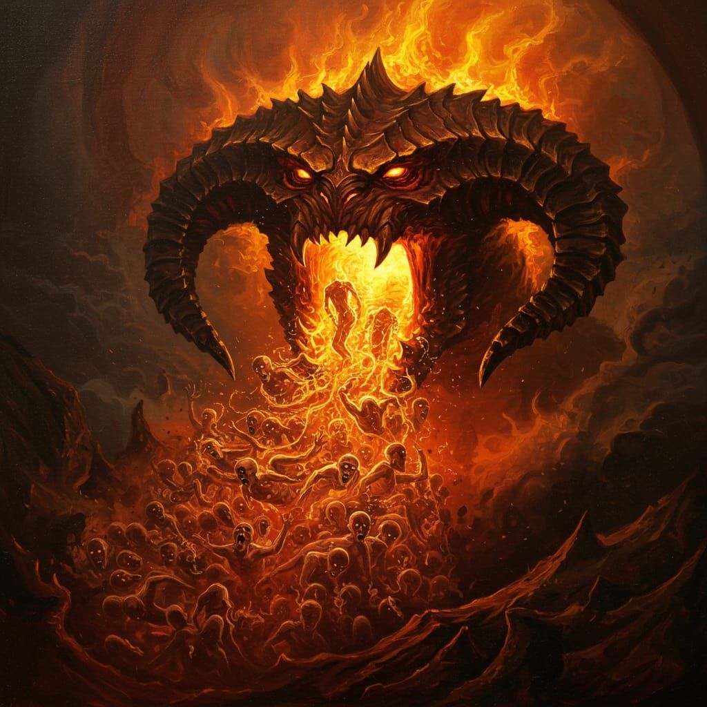Balrog Lord of the Rings Fire Monster