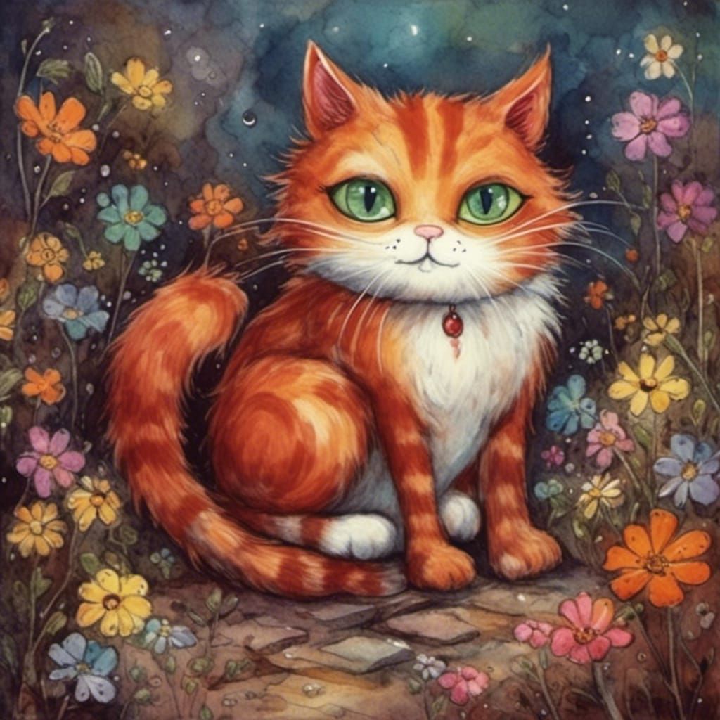 red cat