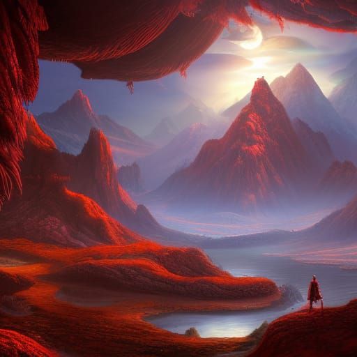 red sun mountain harmony
