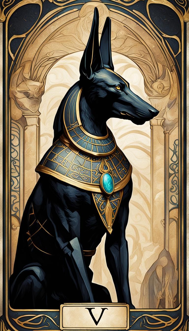 Anubis - AI Generated Artwork - NightCafe Creator