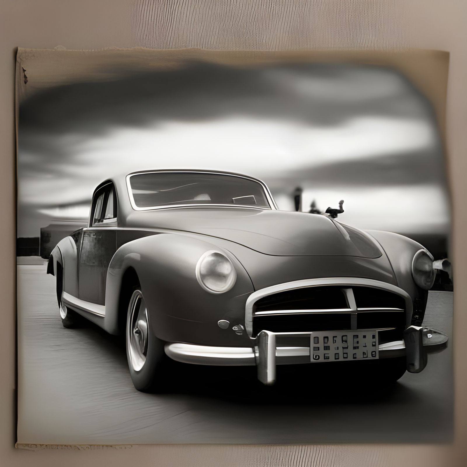 1950 car  by @Artificial Intelligence Artist