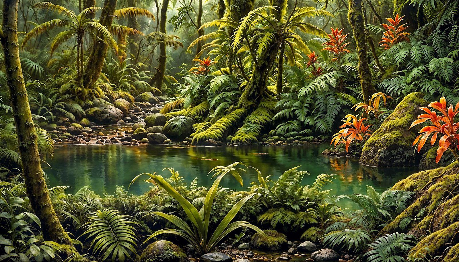 In the heart of the rainforest - Variations #58