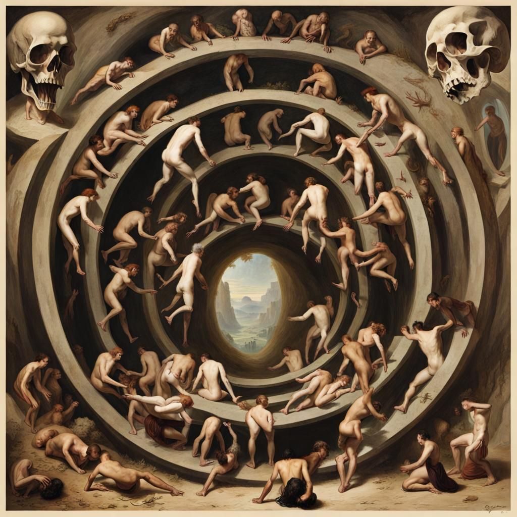 Horizontal cyclothymic well - animated