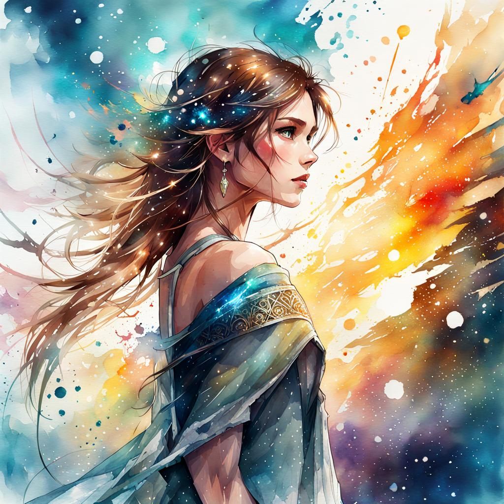 Splash girl ❤️  by @Sparkfire