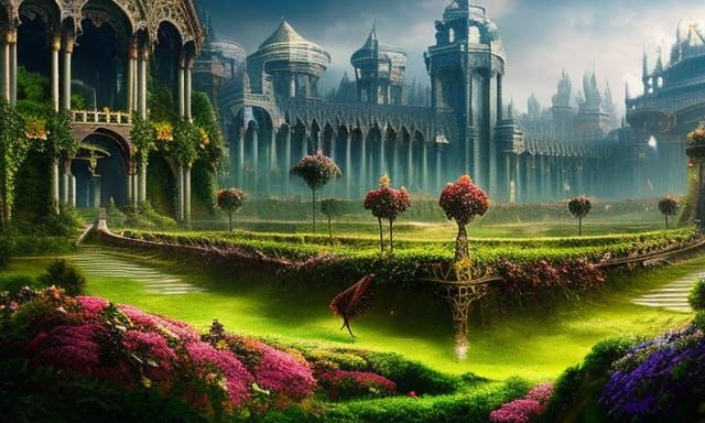 Vines overtaking a kingdom