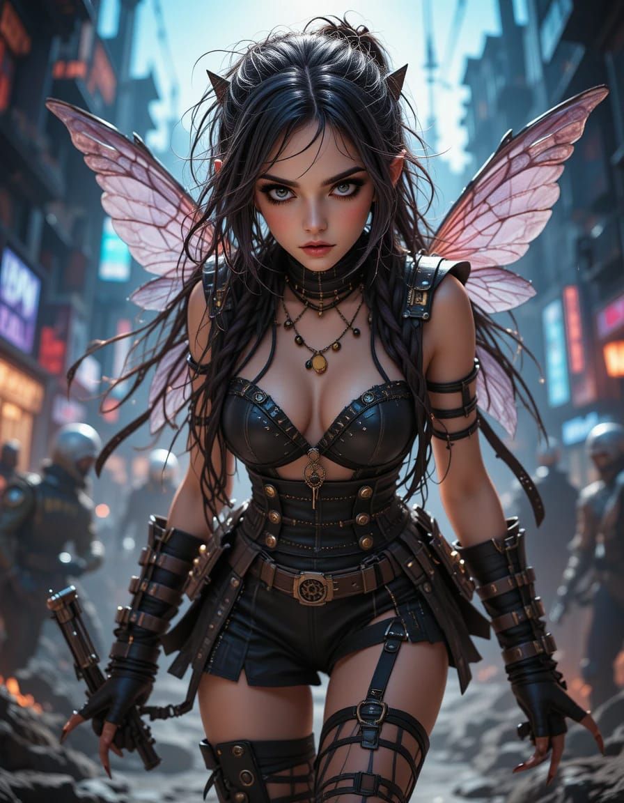 Whimsical game character