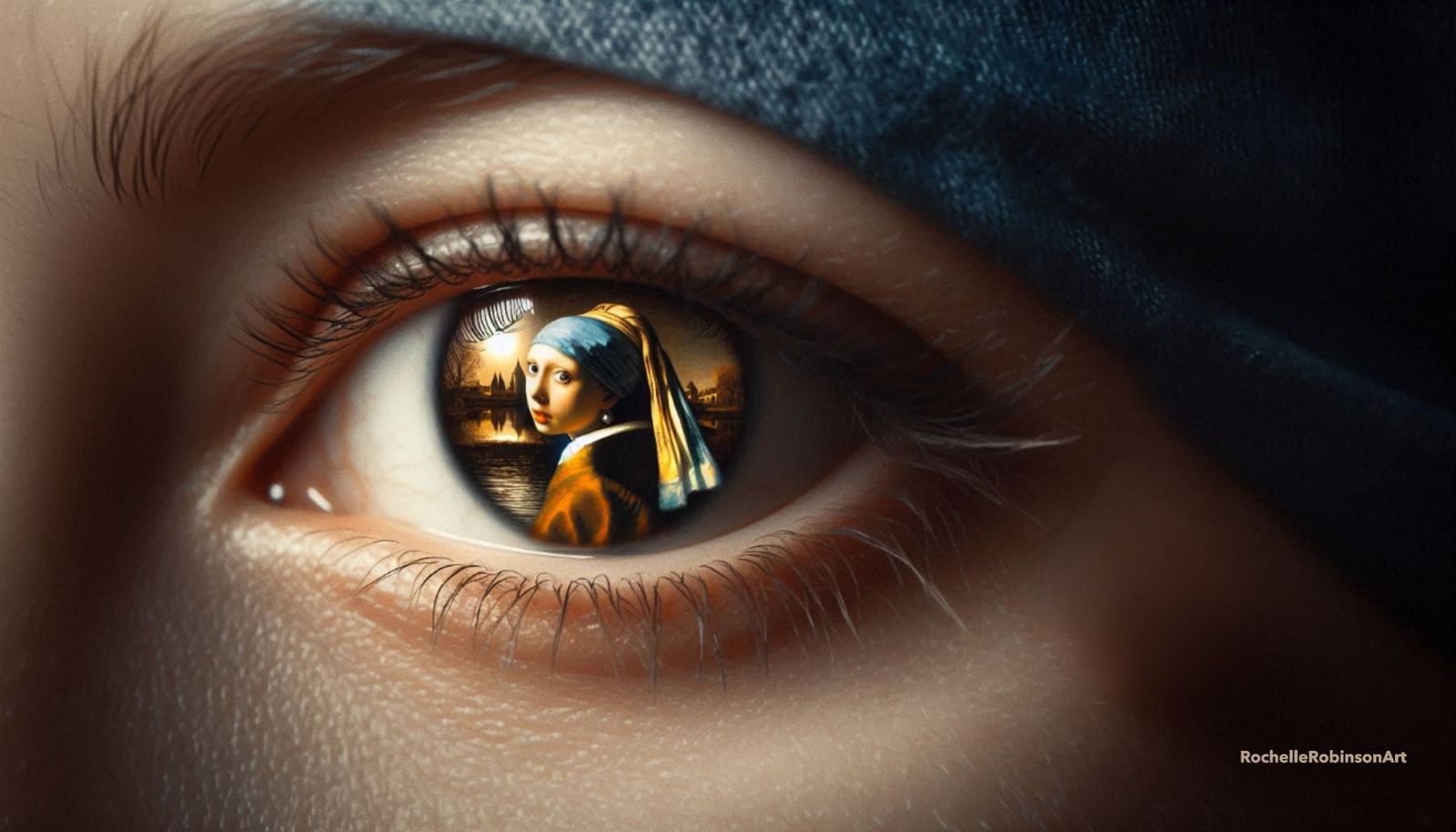 Vermeer Eye Art