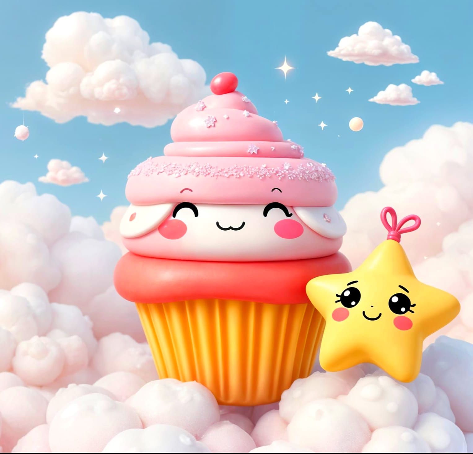 A Sky Cuppy Cake  by @Art of Art