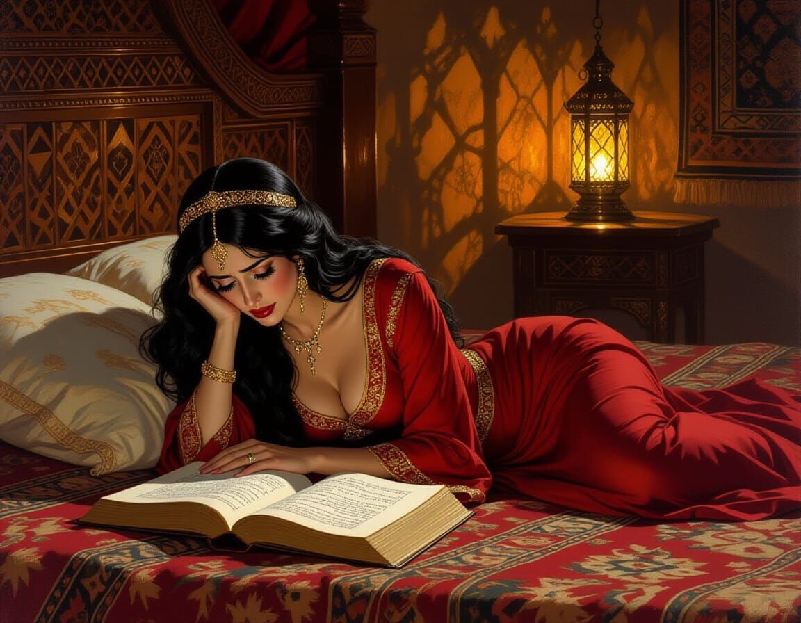 Scheherazade from One Thousand and One Nights