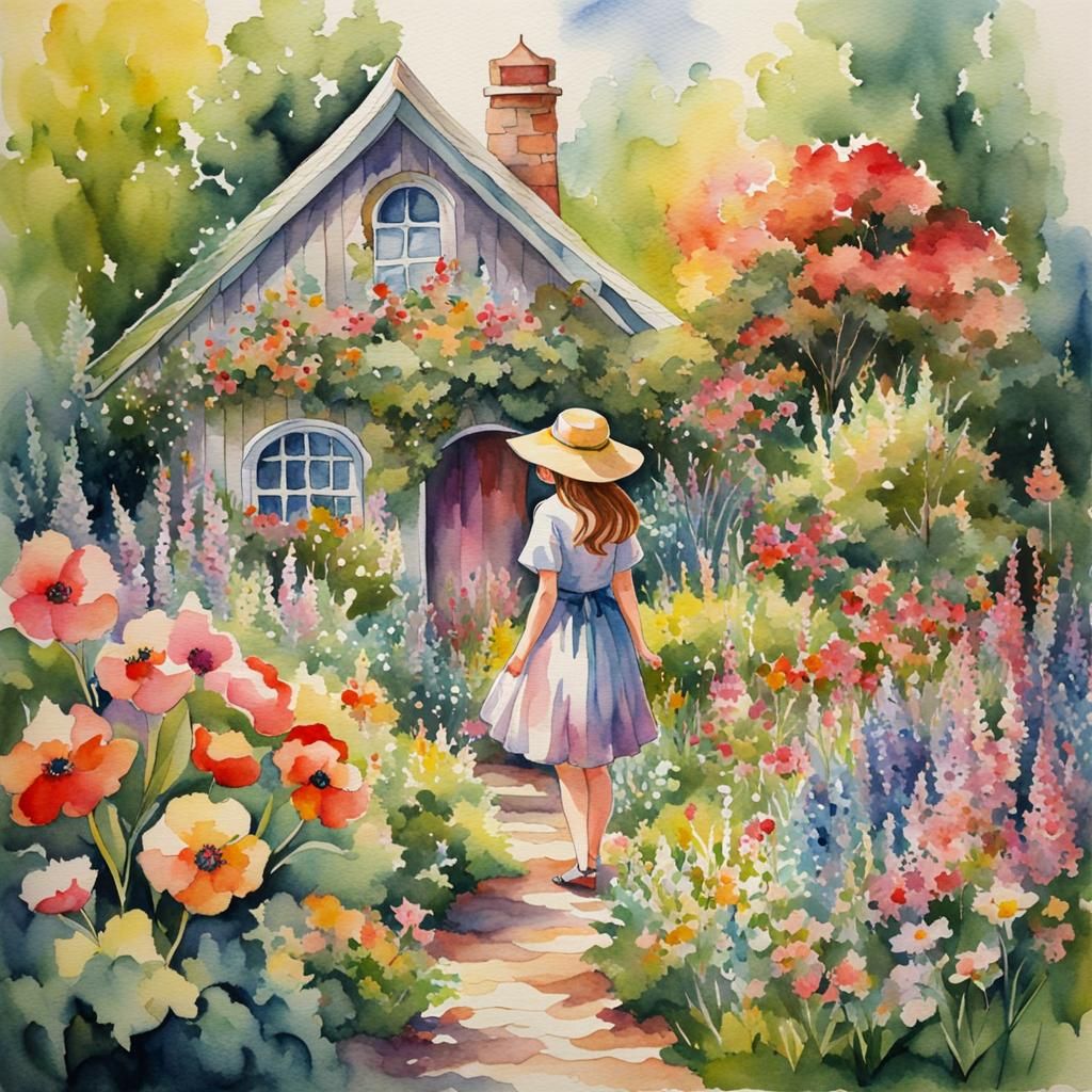 Cottage Garden  by @Hesione