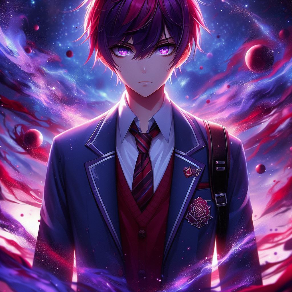 An anime style boy. v5