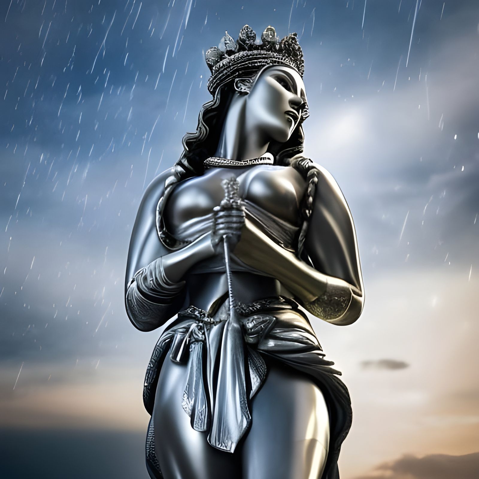 Platinum Statue Time Lapse