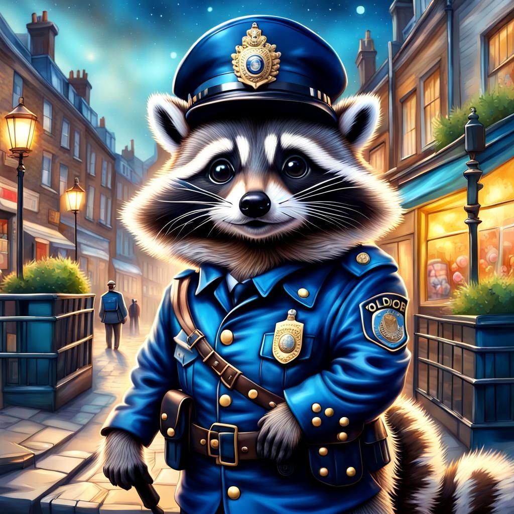 Patrolling the streets at night  by @Lulu