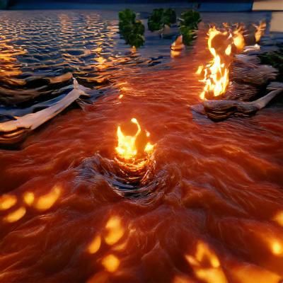 The Lake of Fire in Hades
