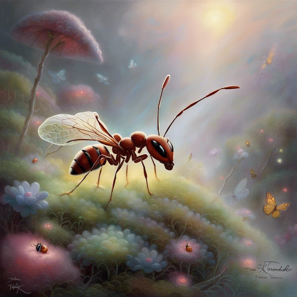 An ant.