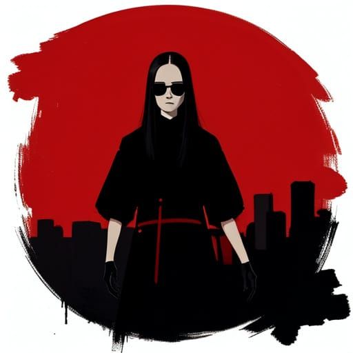 Surrealist giant beautiful human-shaped porcelain teapot with dramatic lighting. Steam.