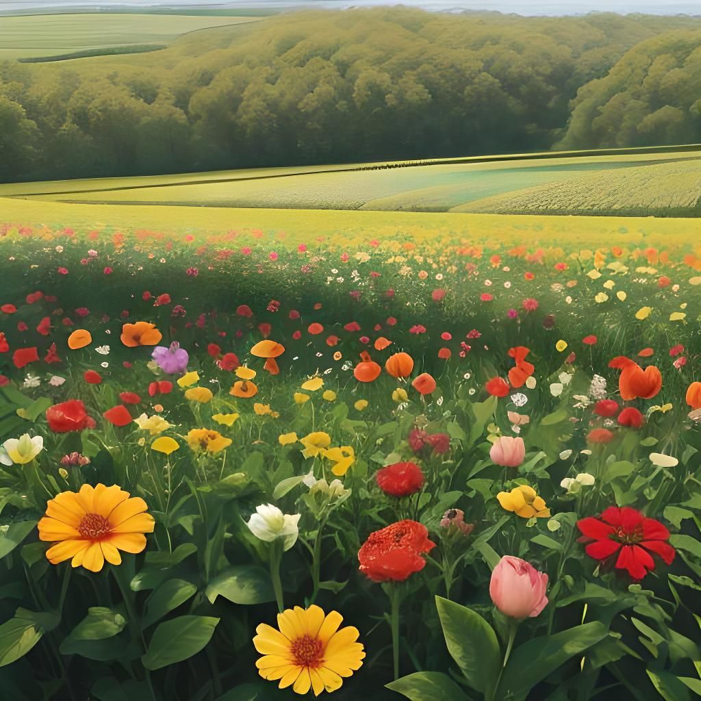 Floral Still Life with Roses and Sunflowers