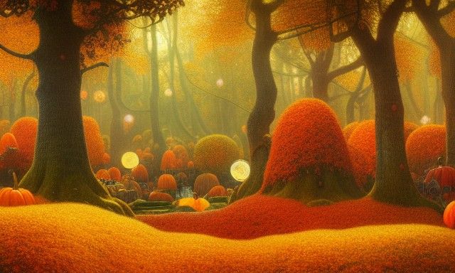 Autumn Festival in Fairy forest