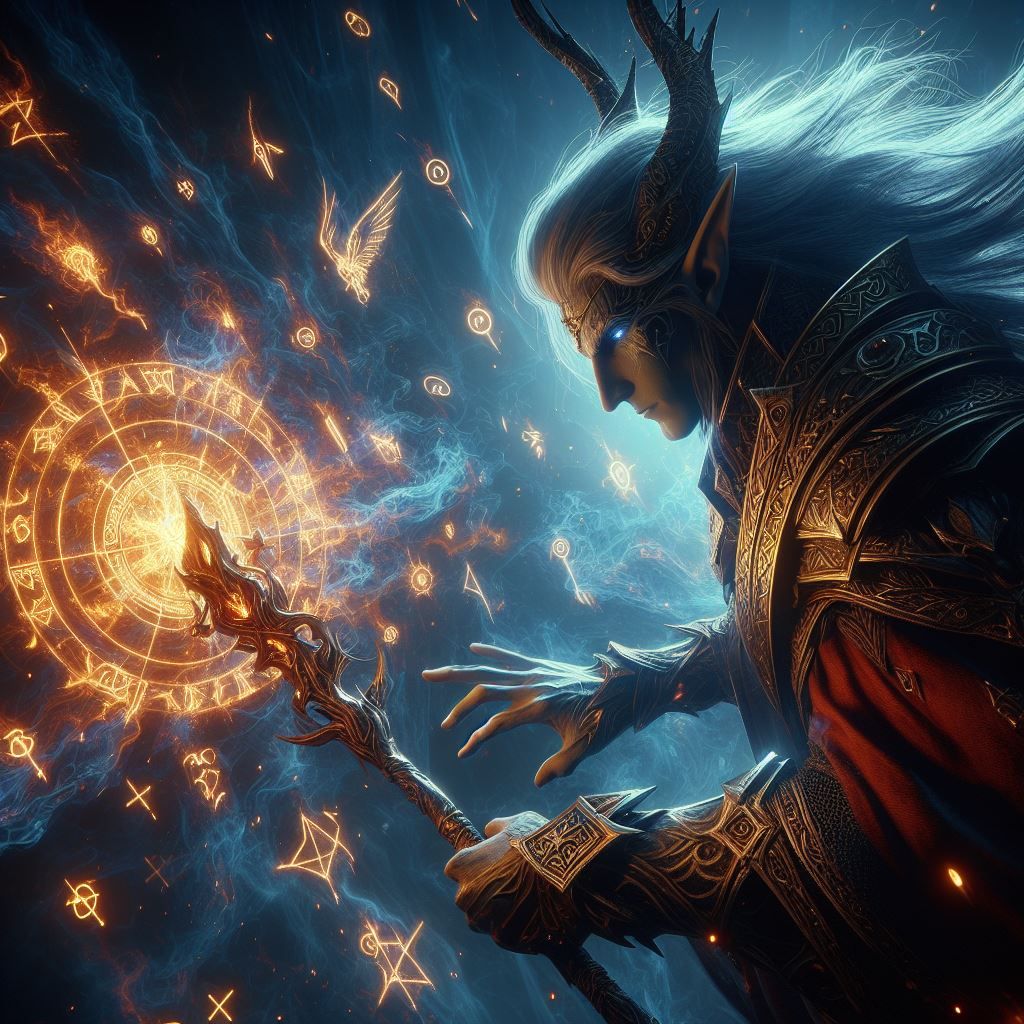 Dark-elf by DALL-E 3