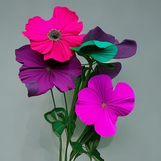 Florales Blütenkleid