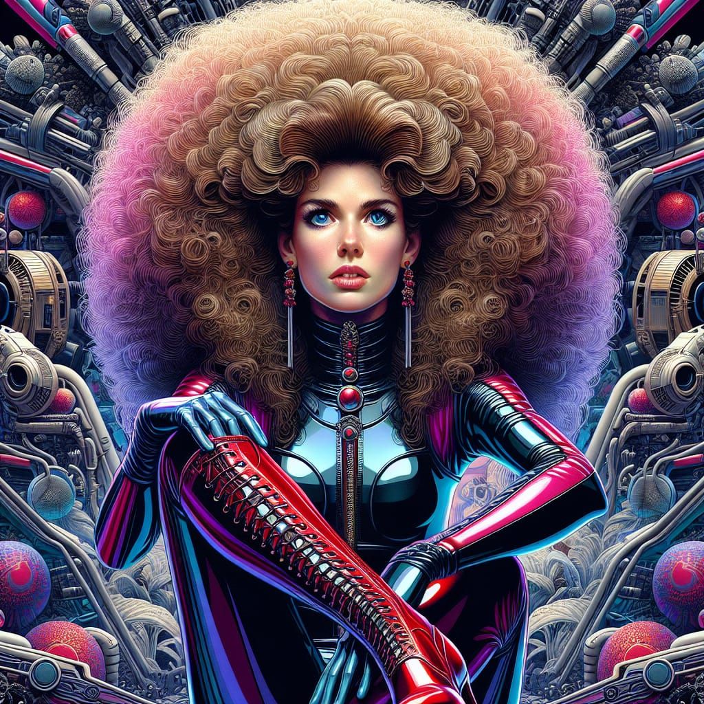Loved the 1980's big hair!!