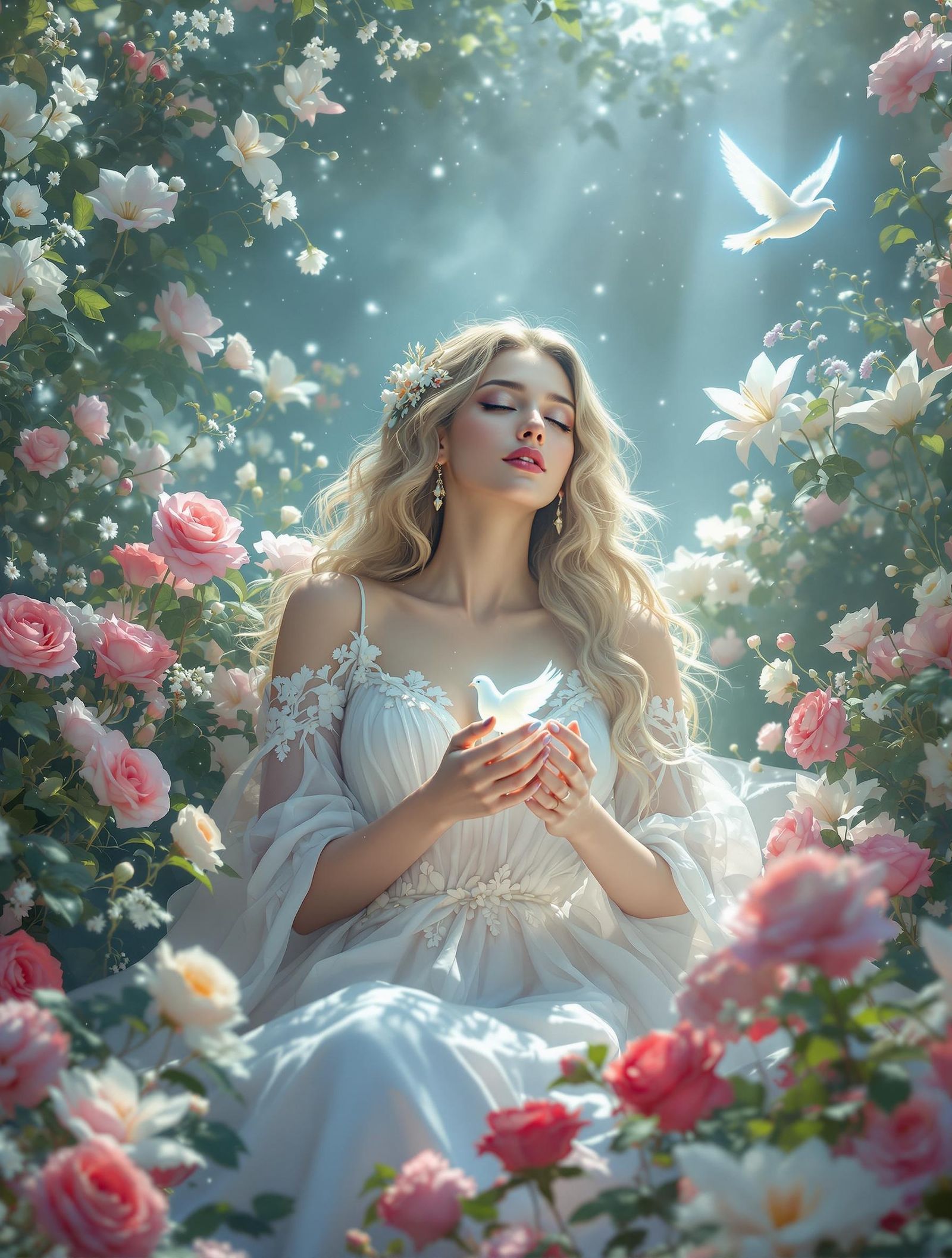 When she expresses white love