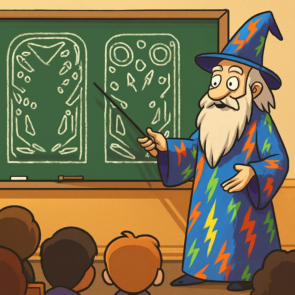 Pinball (theory) wizard h/t @Skullhausen (Quest 5-3-4)