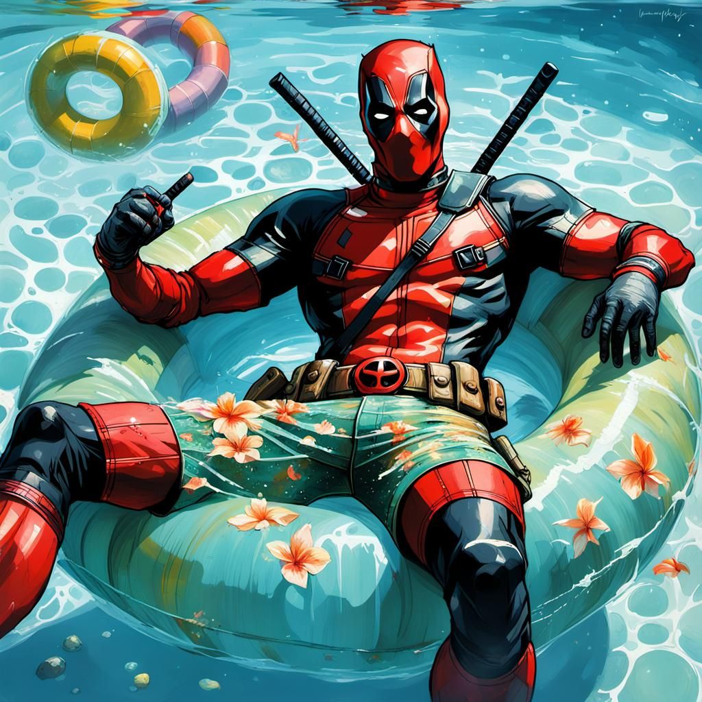 Deadpoolpool - AI Generated Artwork - NightCafe Creator