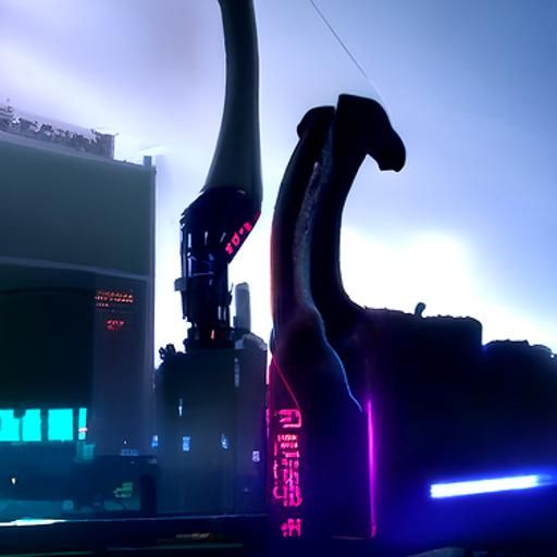 brachiosaurus with amor