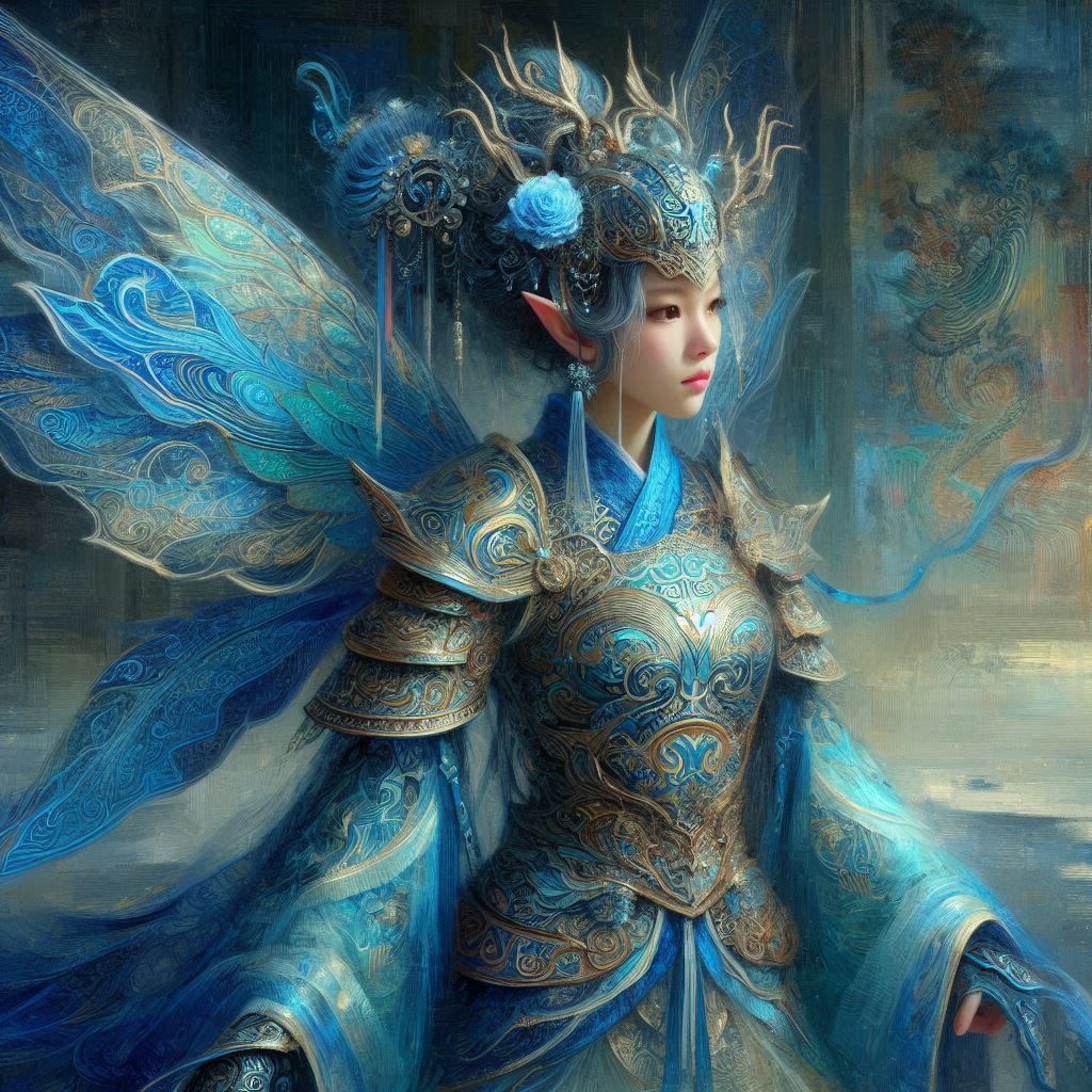 The Blue Fairy of the East