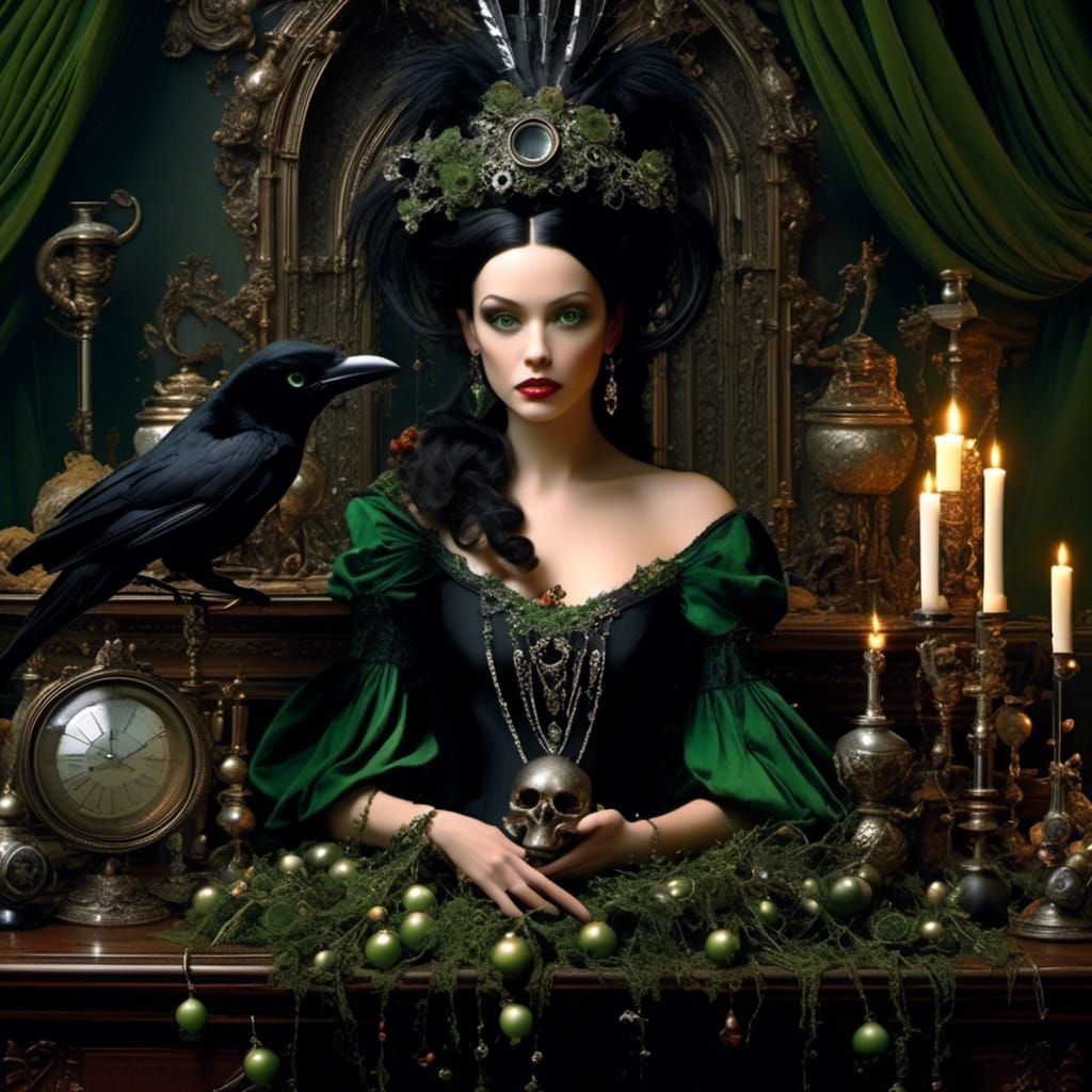 CCV2 Black Raven Woman *