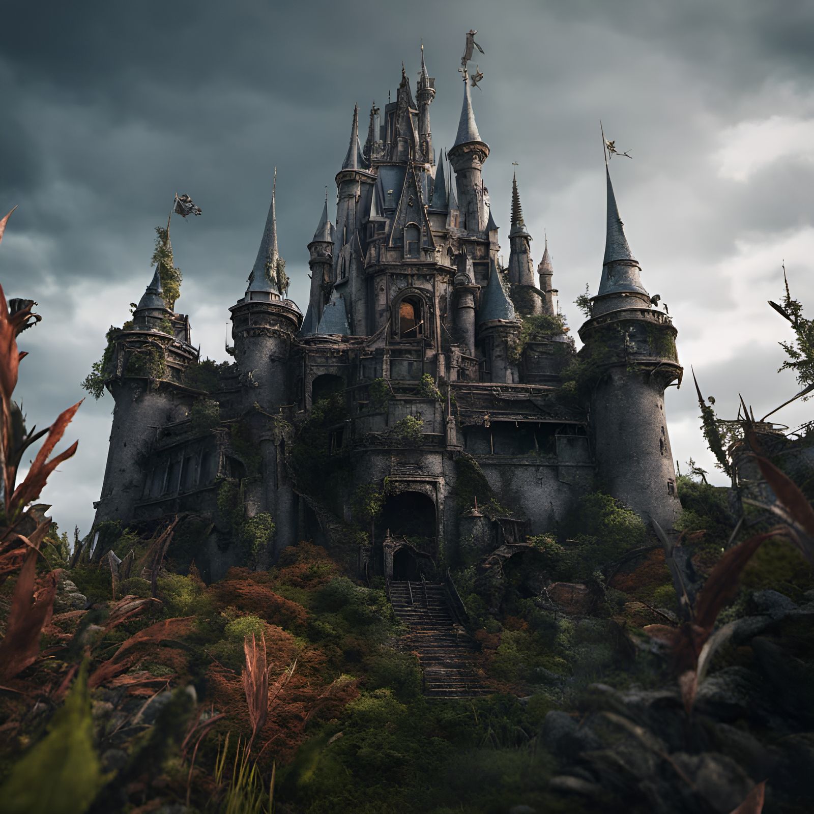 Disney World-Apocalyptic   by @Plumcell