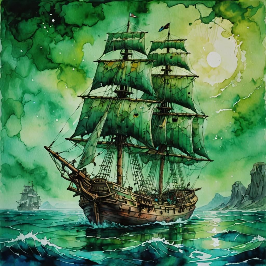 The Salty Seas  by @Beep