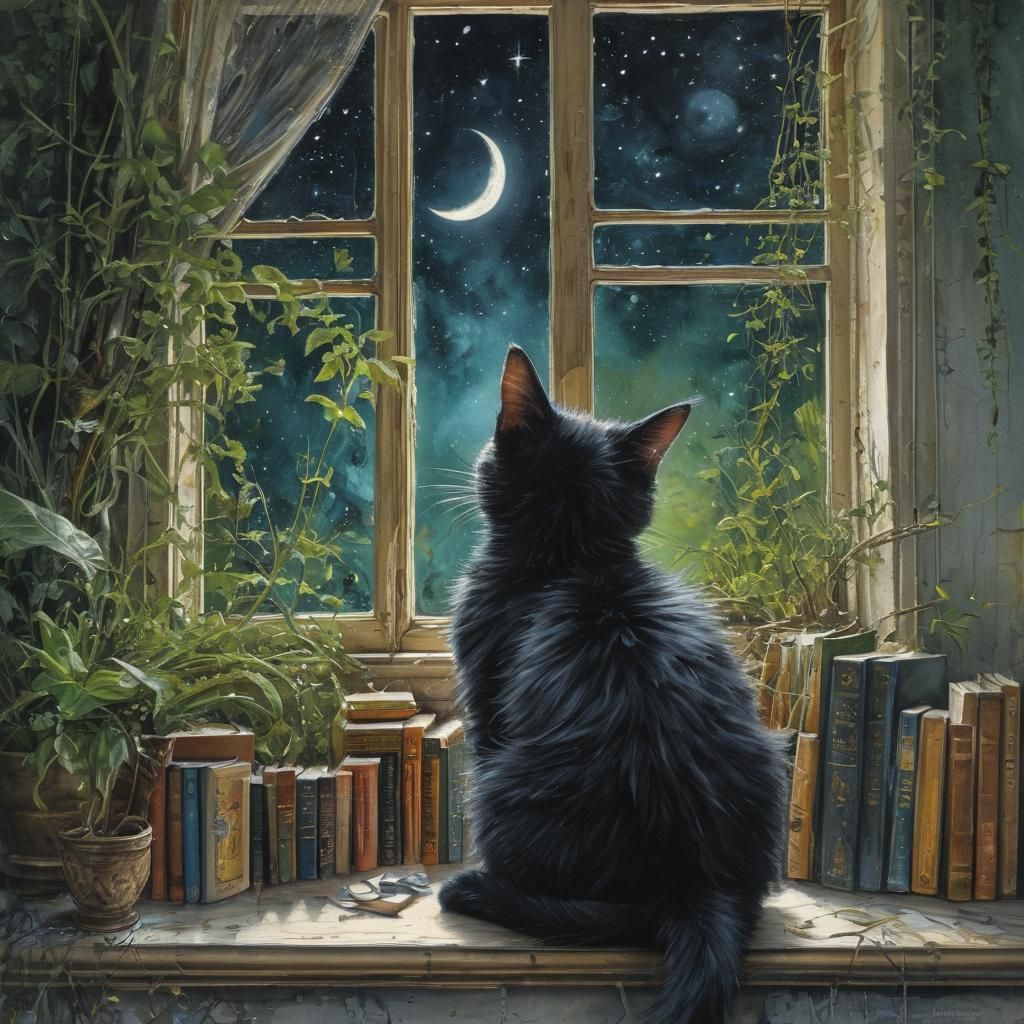 Celestial Curiosity  by @Yanciepants