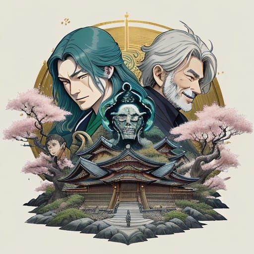 The Torch of Honor is passed to a new generation. (Tribute to Hayao Miyazaki.)