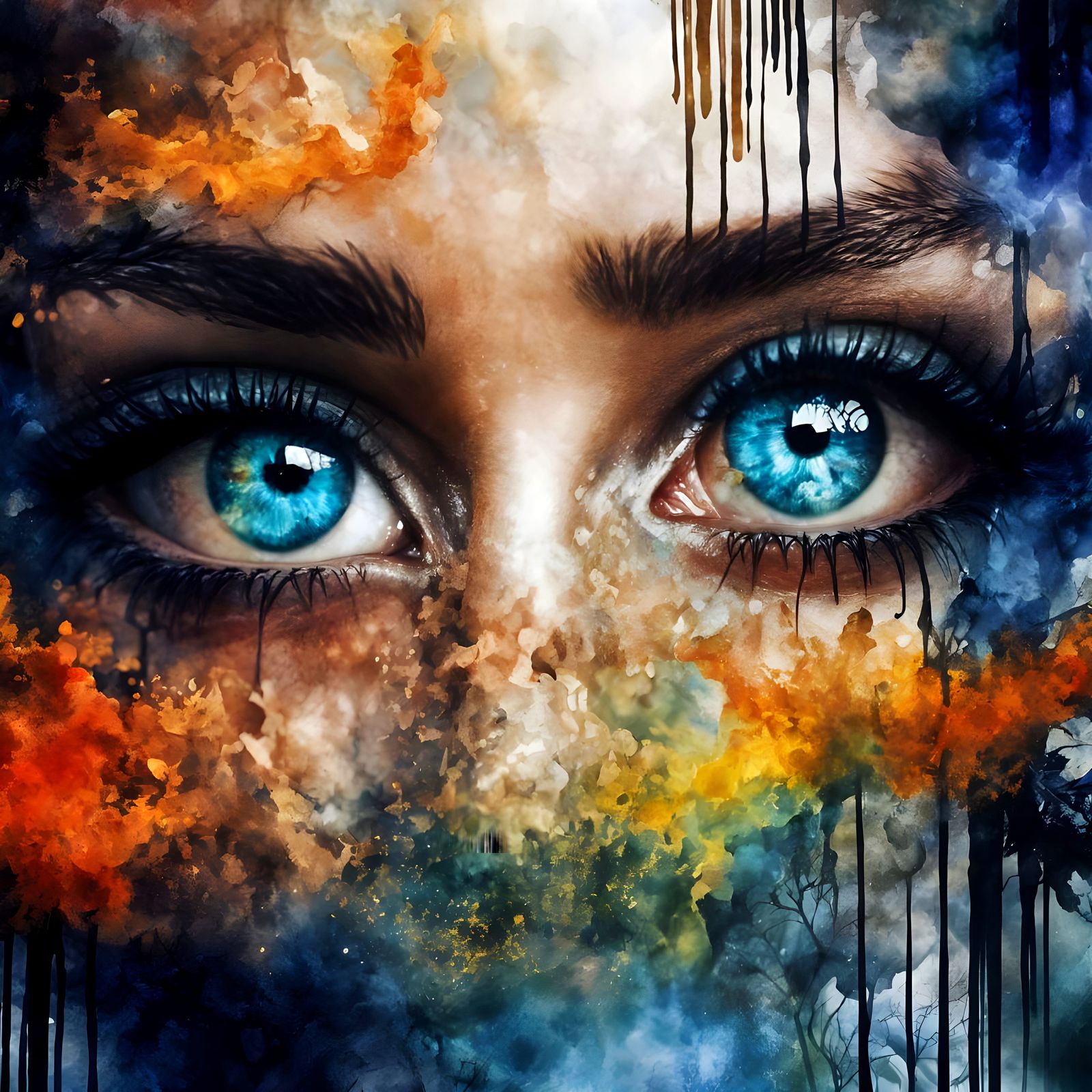 Vivid  by @Feathercastle